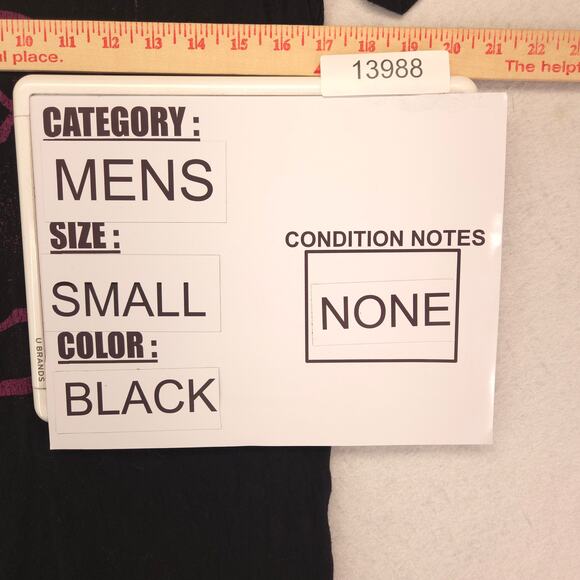 Nirvana Band Casual Crew Neck Graphic T-Shirt Adult Mens Size Small S Black - Picture 8 of 9